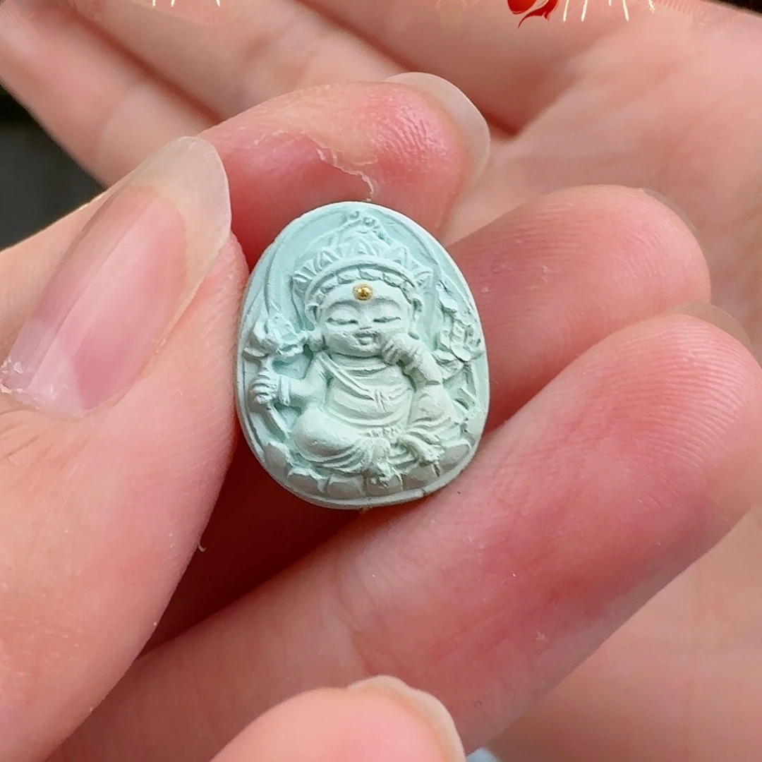 绿松石珠宝奇石未镶嵌