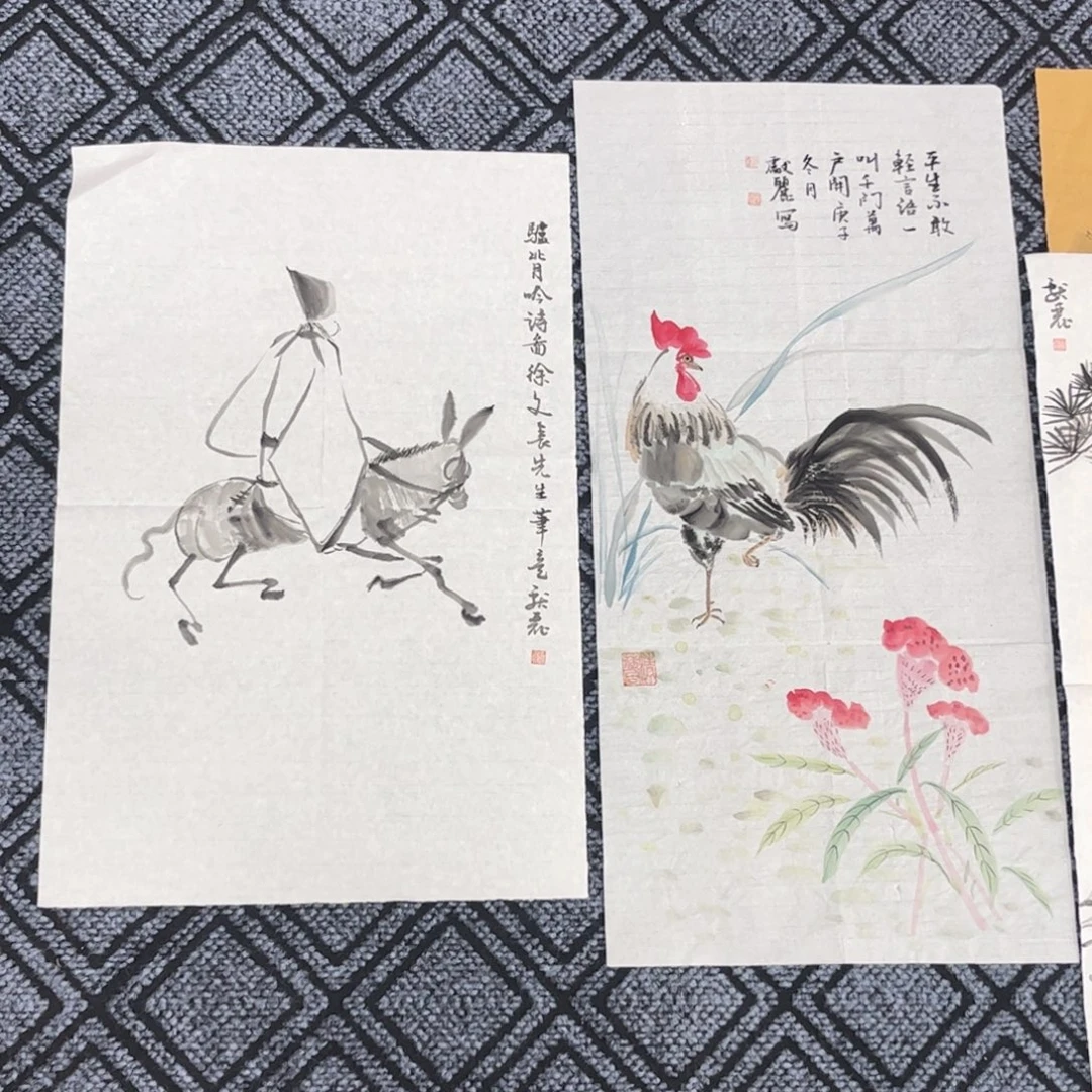 国画老师小精品作品张两旭