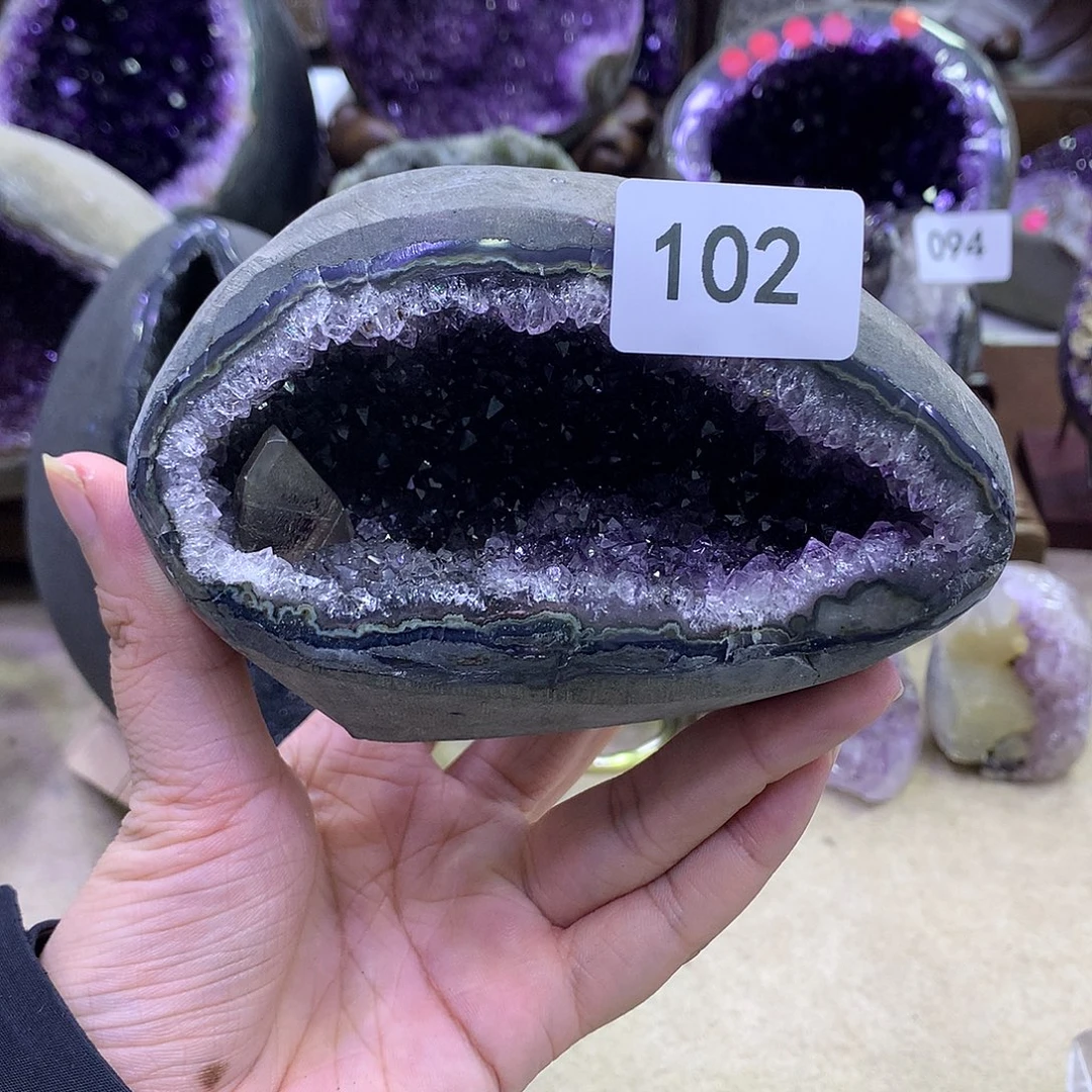 大型摆件（非配饰）紫晶未镶嵌