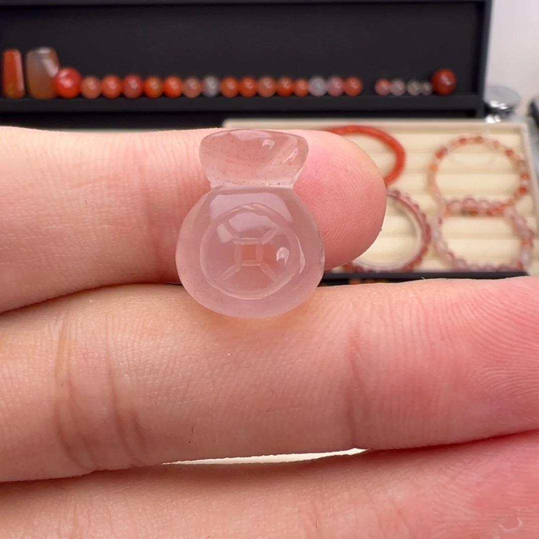 未镶嵌川料南红玛瑙福袋