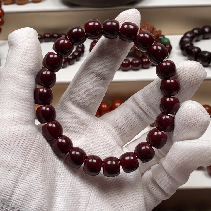 核桃手串/手链与*猴头雕刻