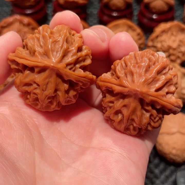 把件文玩核桃龙鳞纹