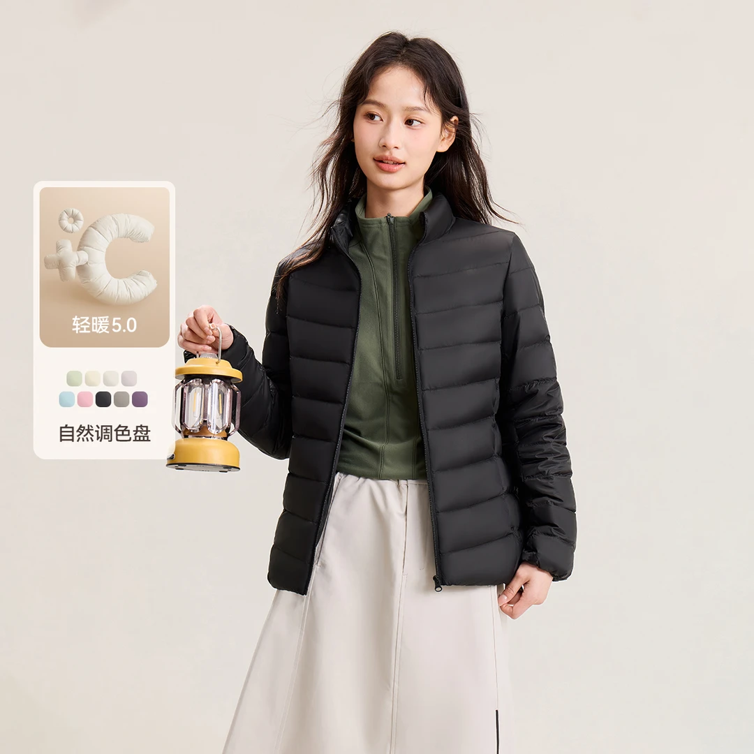 【雪中飞】时尚修身轻薄外套轻薄羽绒服X250130262