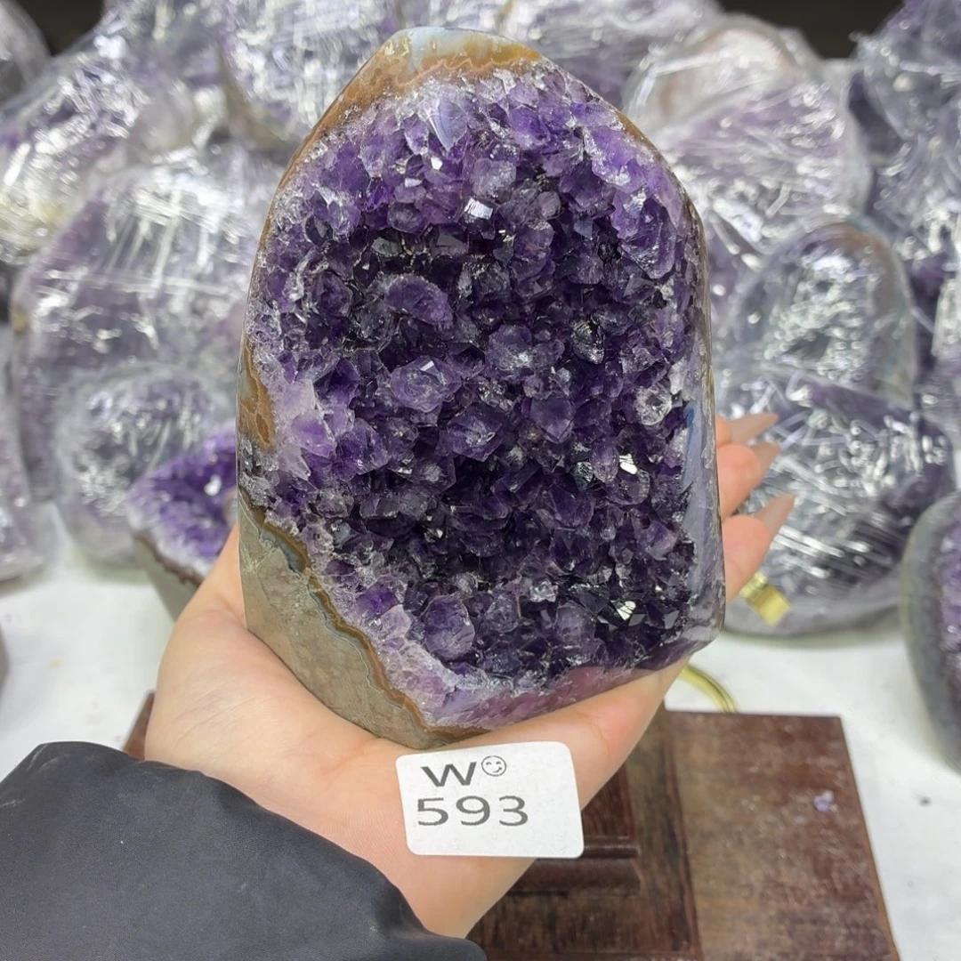 未镶嵌紫晶摆件紫水晶