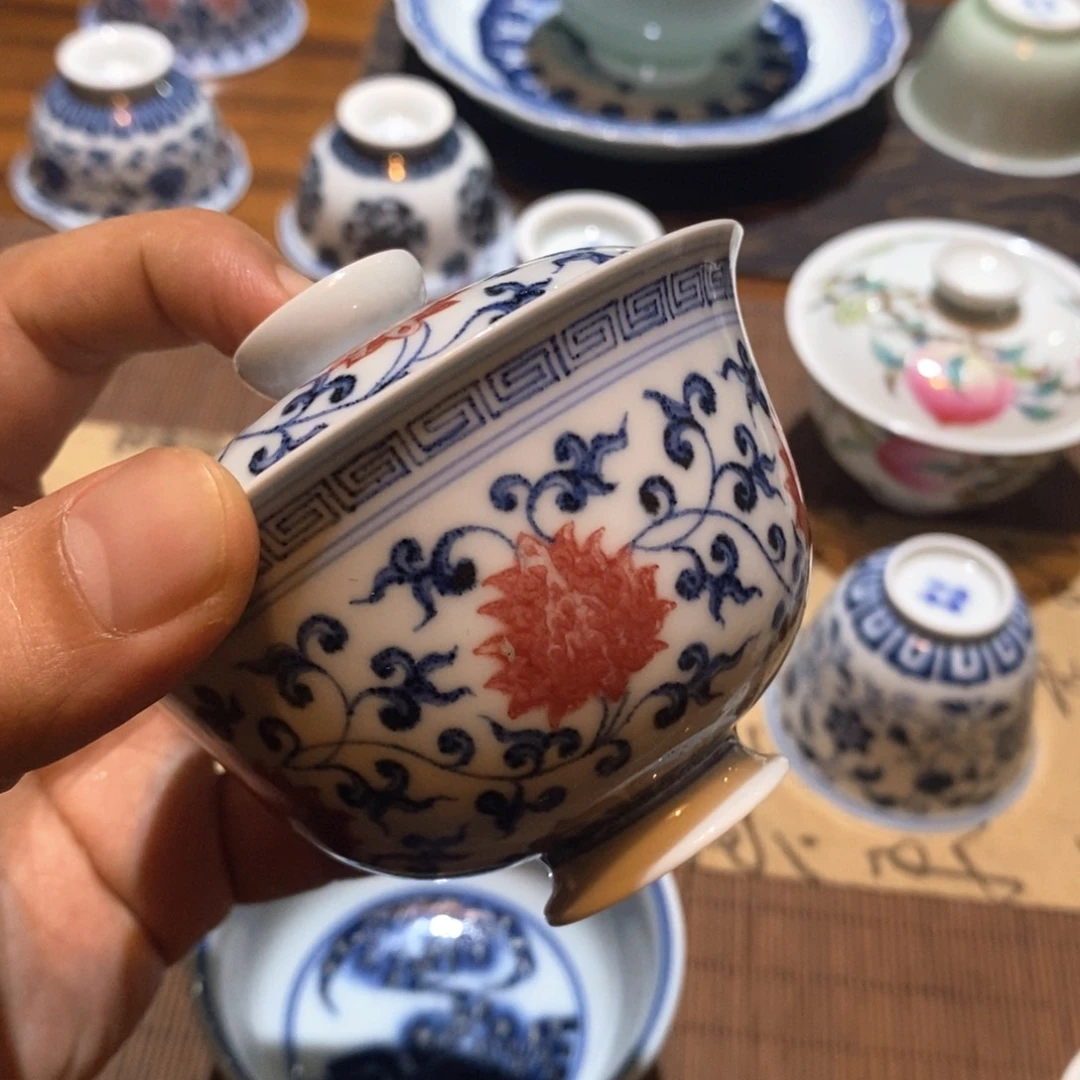 微瑕福利原矿釉里红