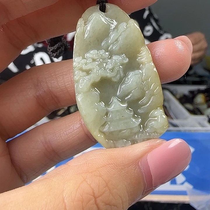 颈饰未镶嵌和田玉