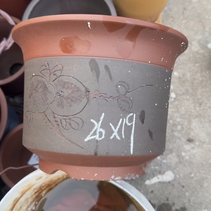 紫砂花盆特价商品