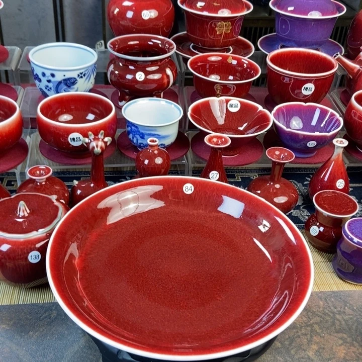 景德镇名陶坊原矿朗红84号