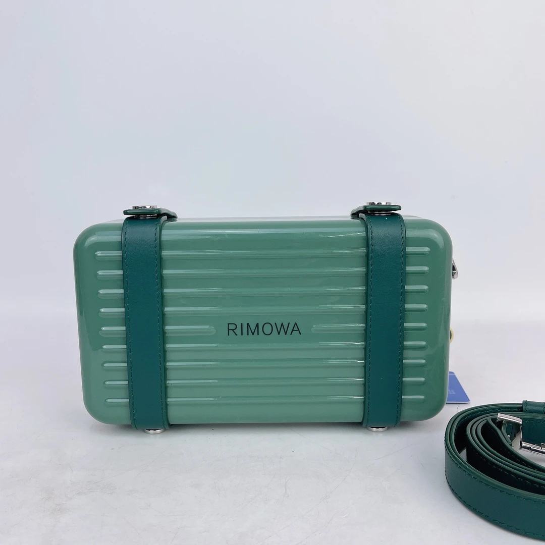 95新 Rimowa/日默瓦 日默瓦 绿色单肩包底长20 L346