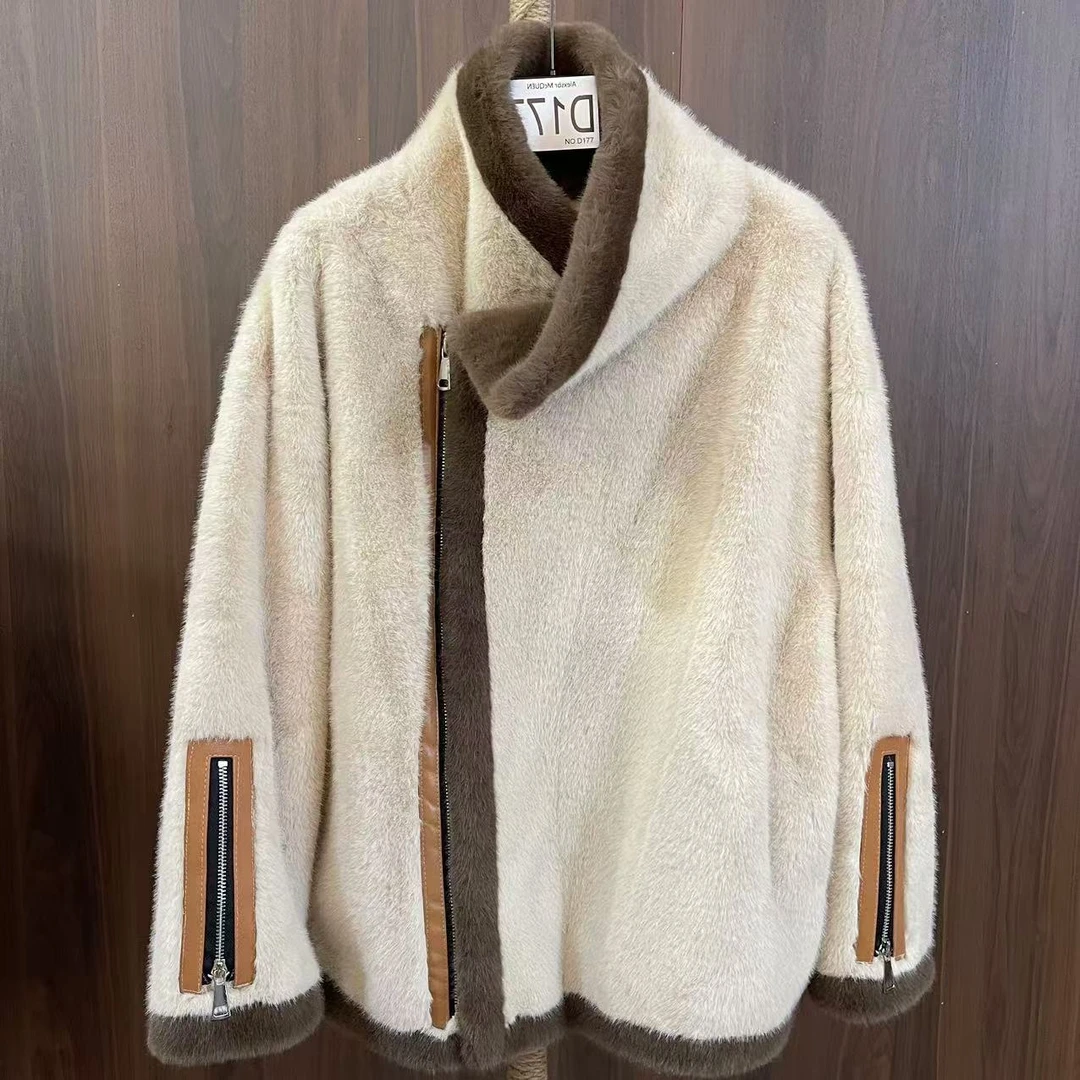 YDD•「D177」秋冬新款简约宽松时尚潮流休闲设计师百搭上衣