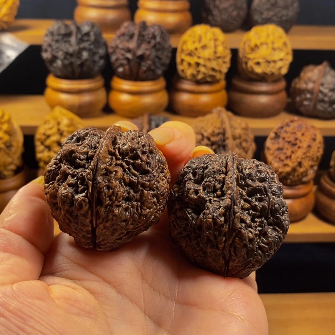 吊坠文玩核桃金钢佛手41