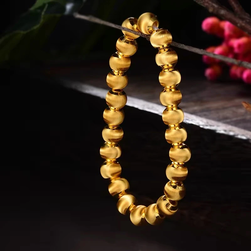 【A】AU090 18K金 猫眼3D车花工艺