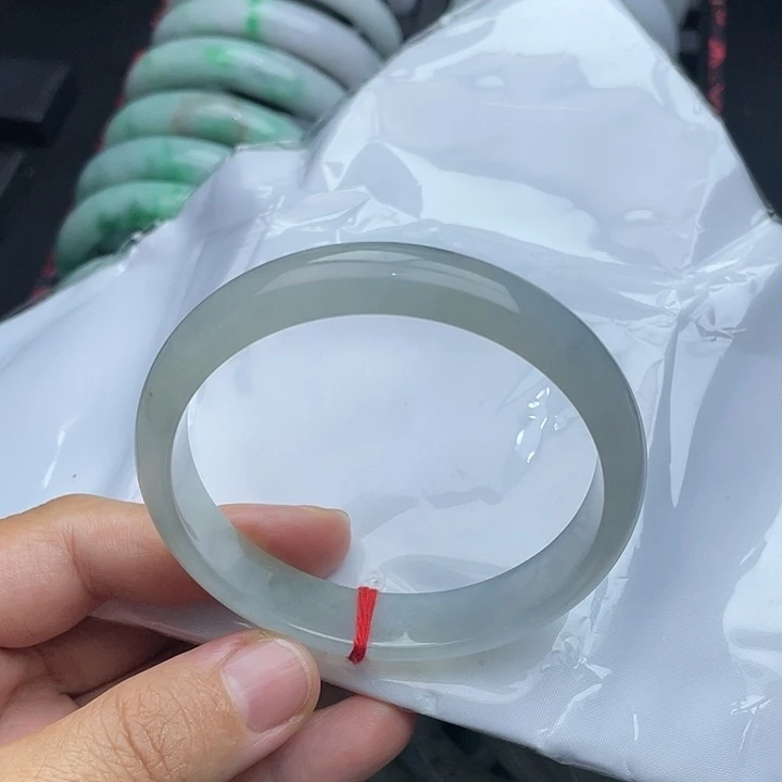 翡翠未镶嵌手镯翡翠手镯57圈口