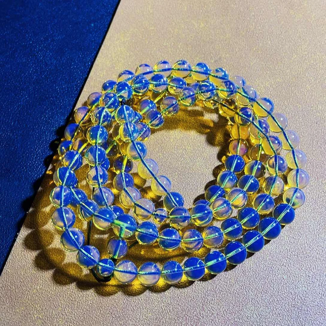 未镶嵌蓝珀裸石7加108毕业品质