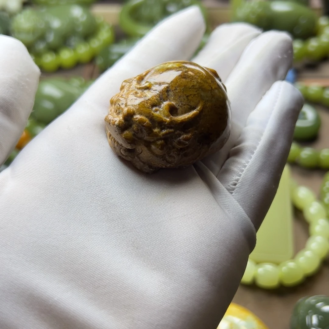 岫岩老玉（透闪石质玉）未镶嵌挂件