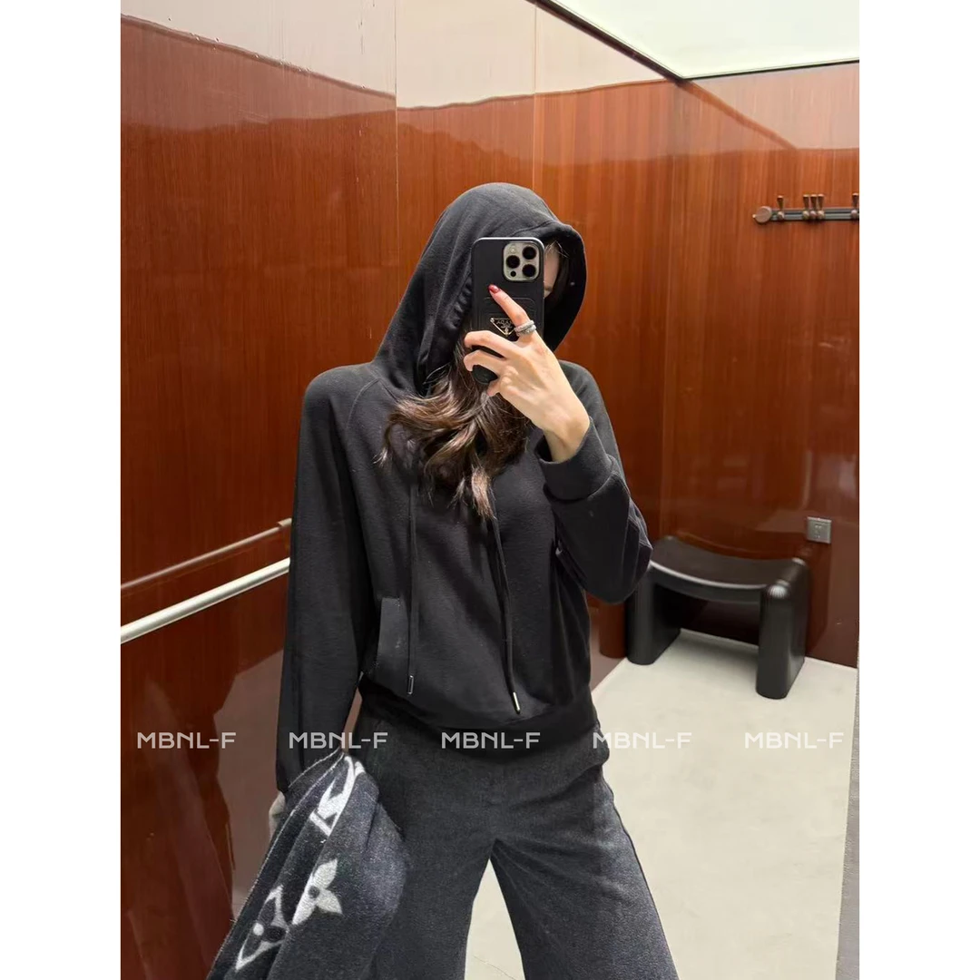 MBNL-F ”简调德绒“ 绵羊毛混织空气感连帽卫衣 秦磊XM-XWY2551