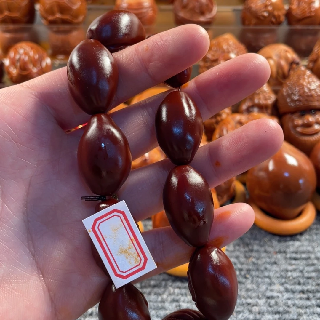 橄榄核吊坠玉华十阴