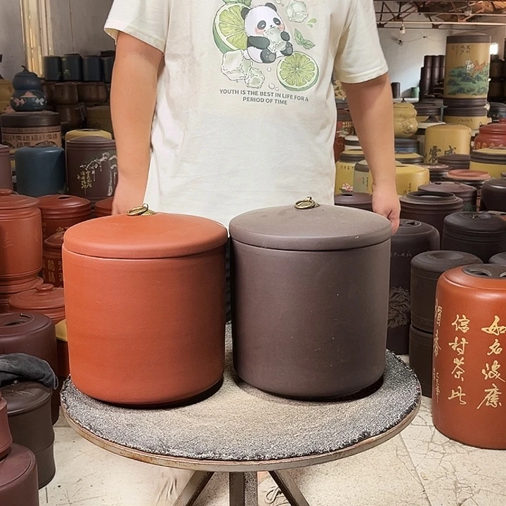 紫砂茶叶罐茶叶罐