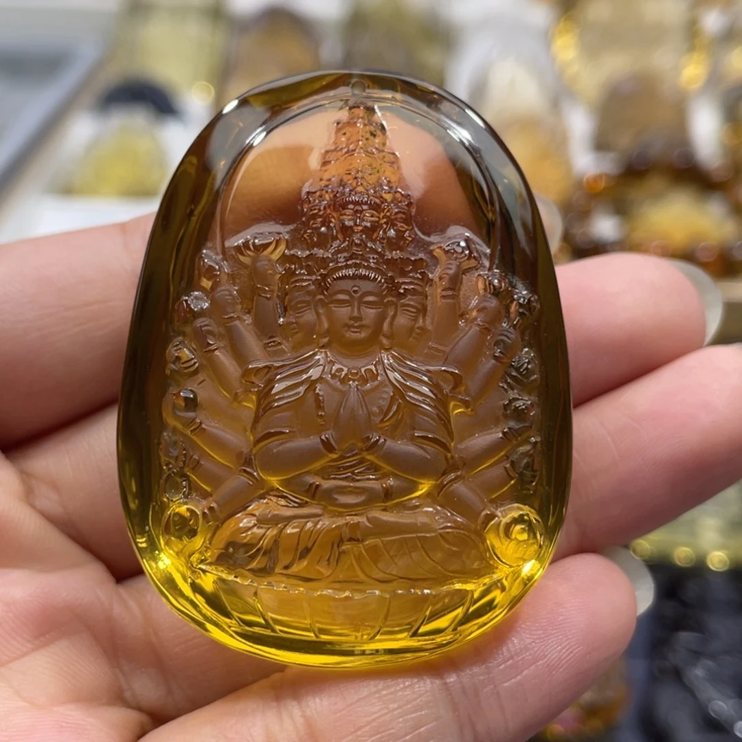 未镶嵌颈饰水晶定制