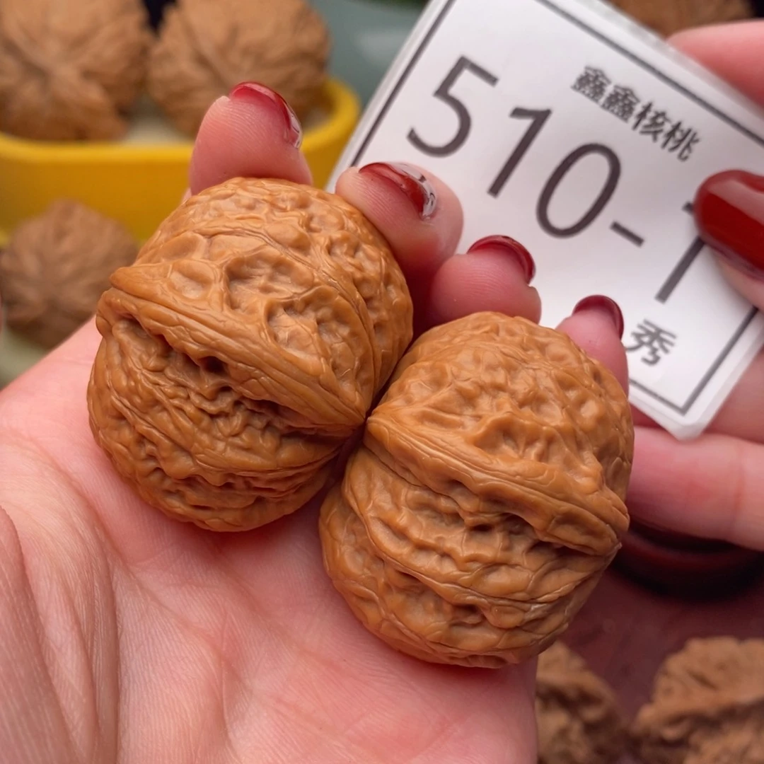 文玩核桃把件铁锤38