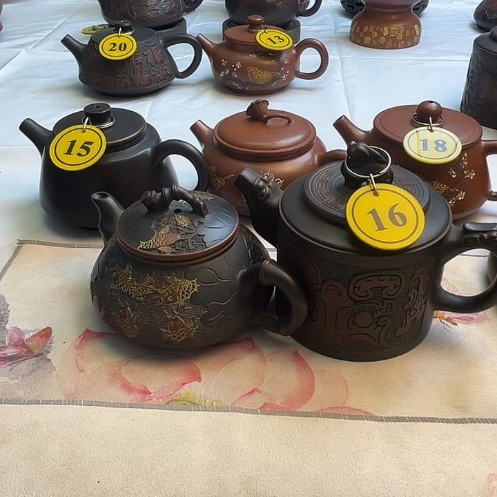 ﹊****ᵈ广西钦州坭兴陶茶壶