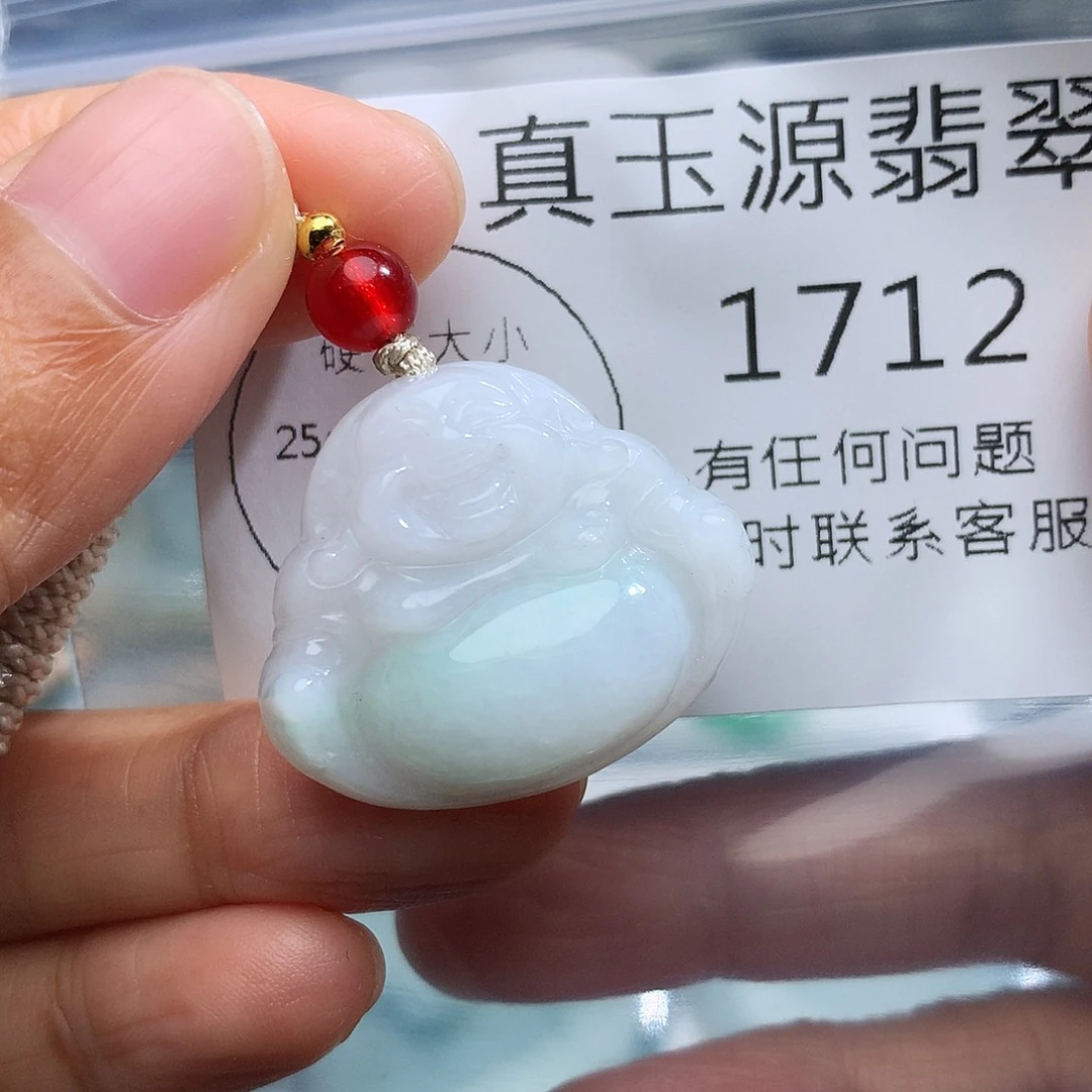 翡翠未镶嵌颈饰1712