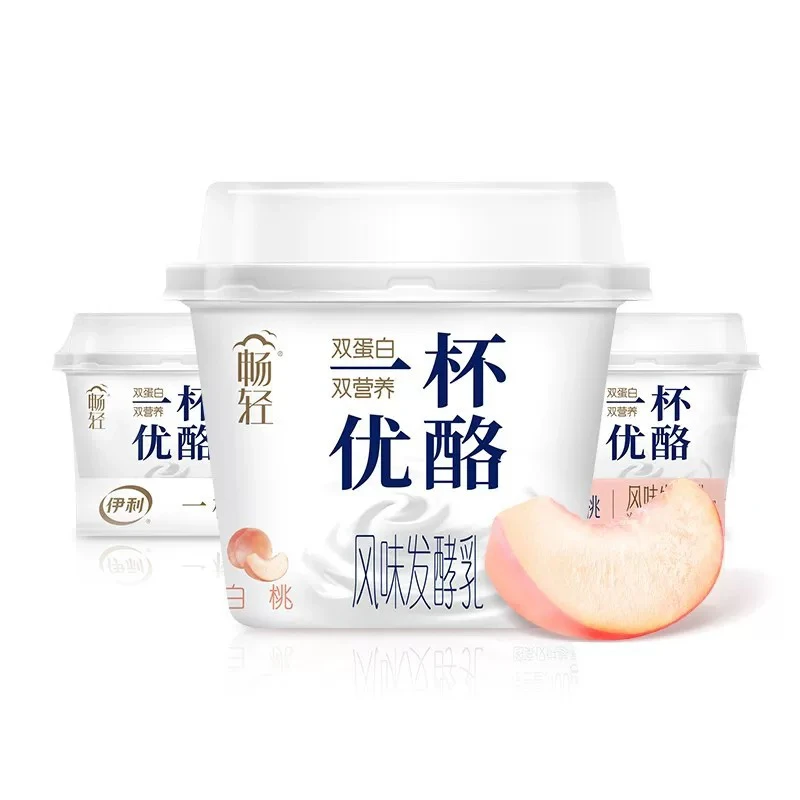 伊利一杯优酪白桃味100g*3杯5116