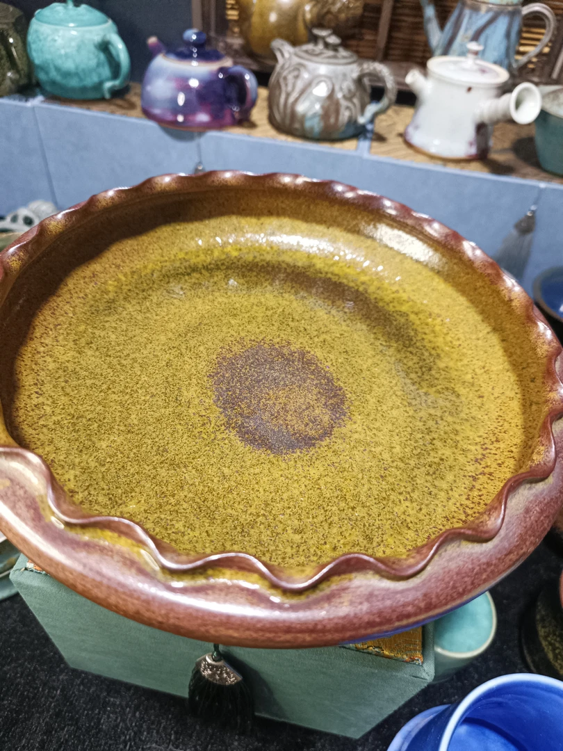 钧瓷水洗_手拉坯，一匠一物