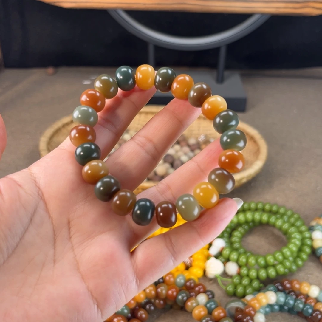 白玉菩提手串菩提珠子