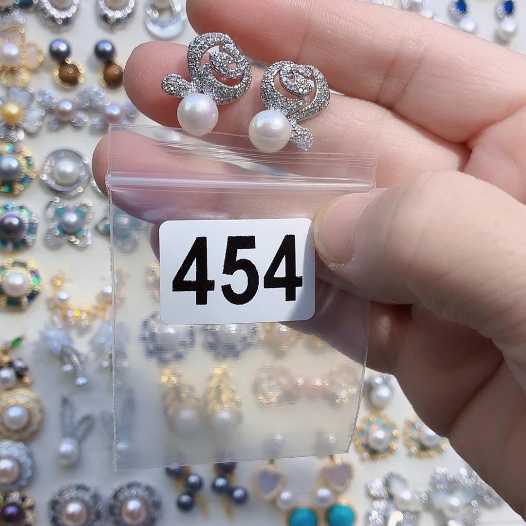 耳饰淡水珍珠合金