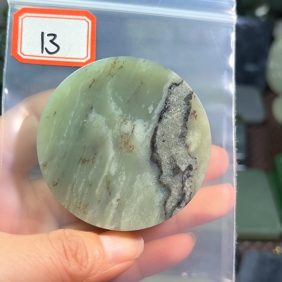 和田玉珠宝半成品未镶嵌