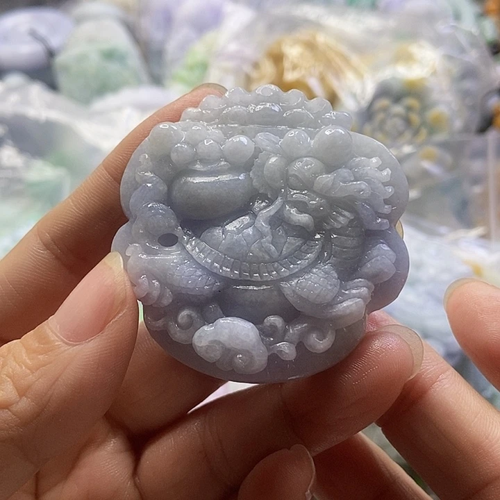翡翠未镶嵌颈饰天然翡翠