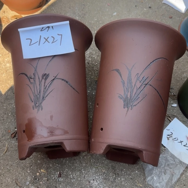 紫砂花盆特价清仓