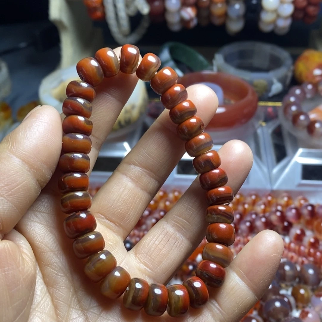 玛瑙/玉髓未镶嵌手链