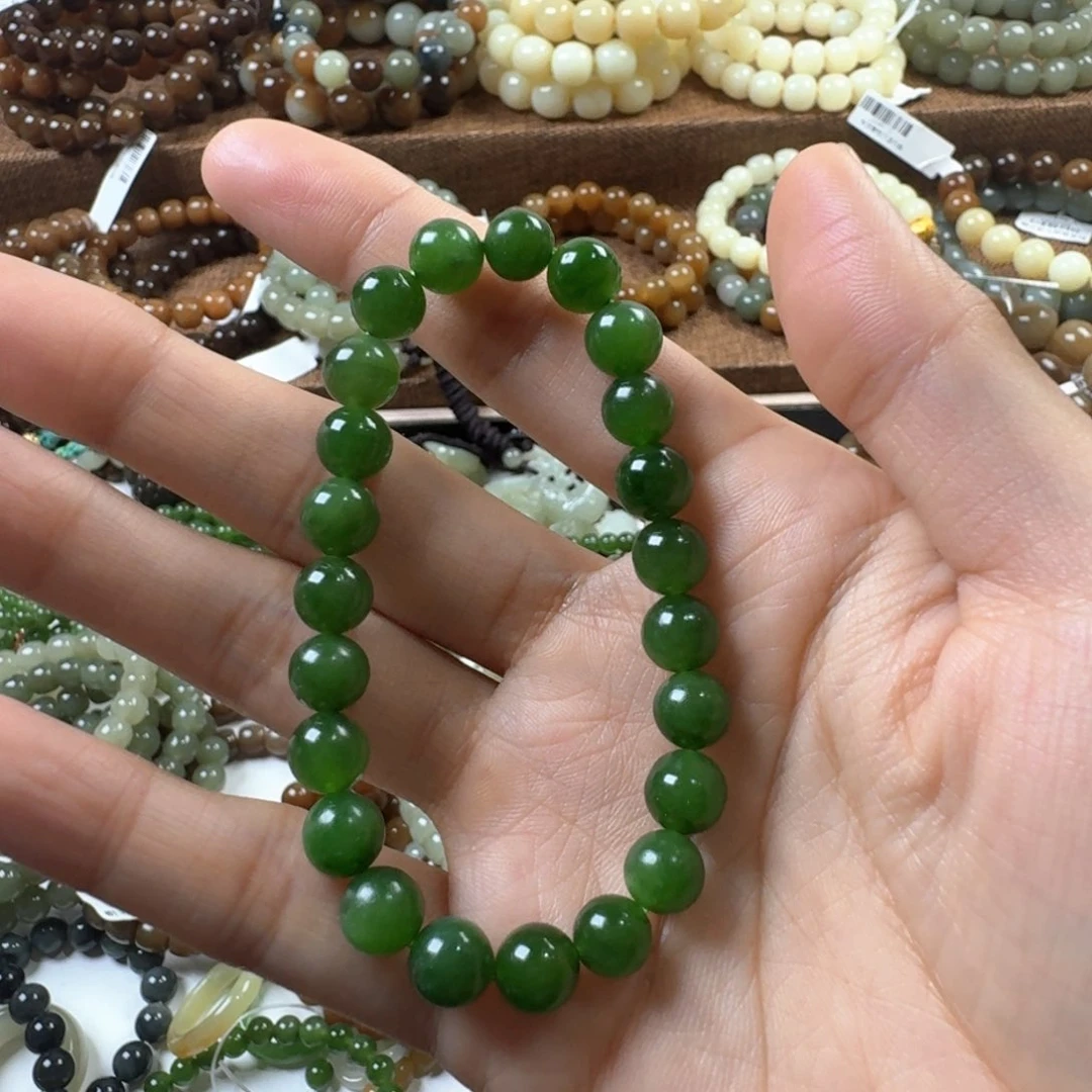 和田玉手链未镶嵌