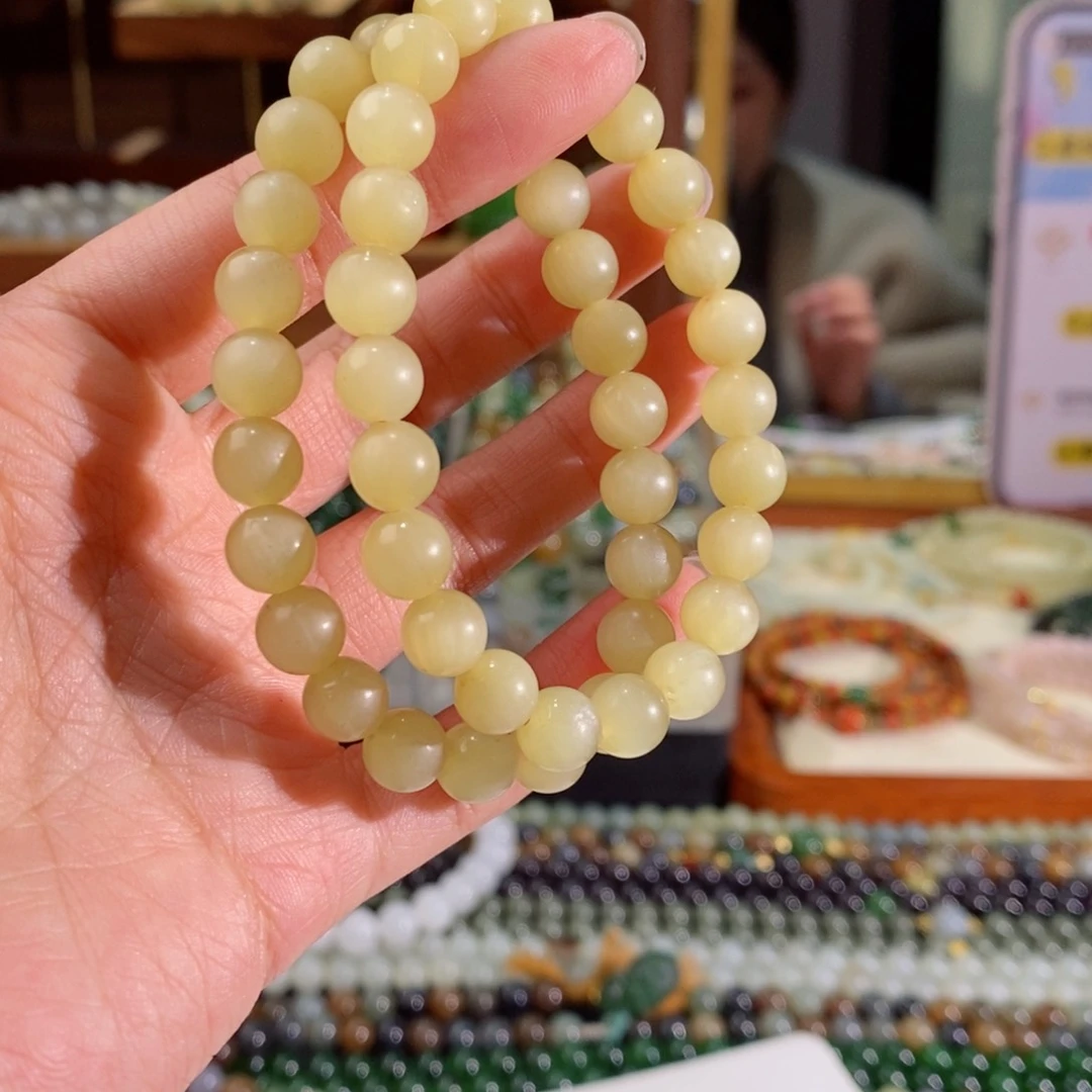 和田玉手串多样性拍一发一未镶嵌