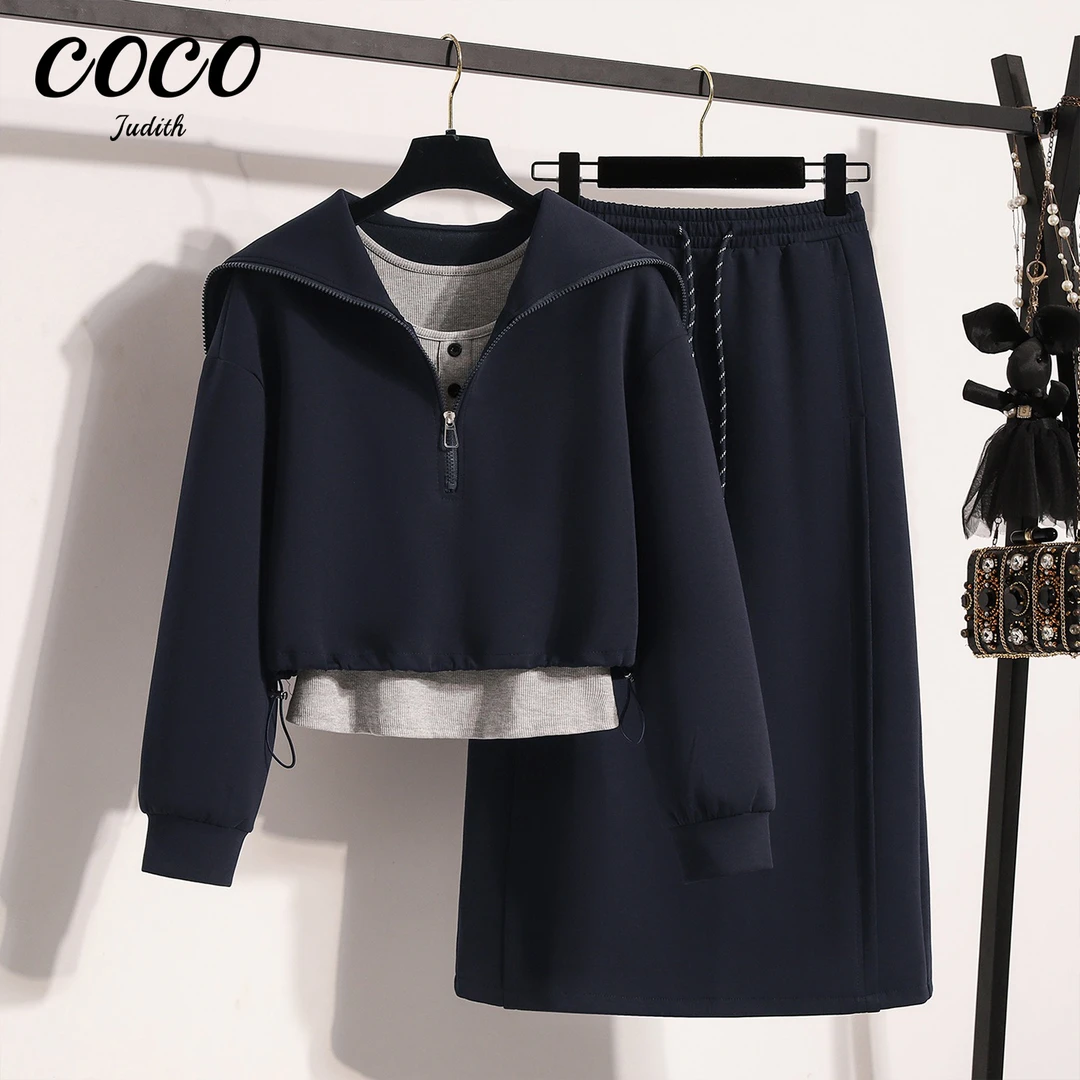 现货【RG3620】2025年新款休闲时尚气质百搭减龄显瘦小衫休闲套装