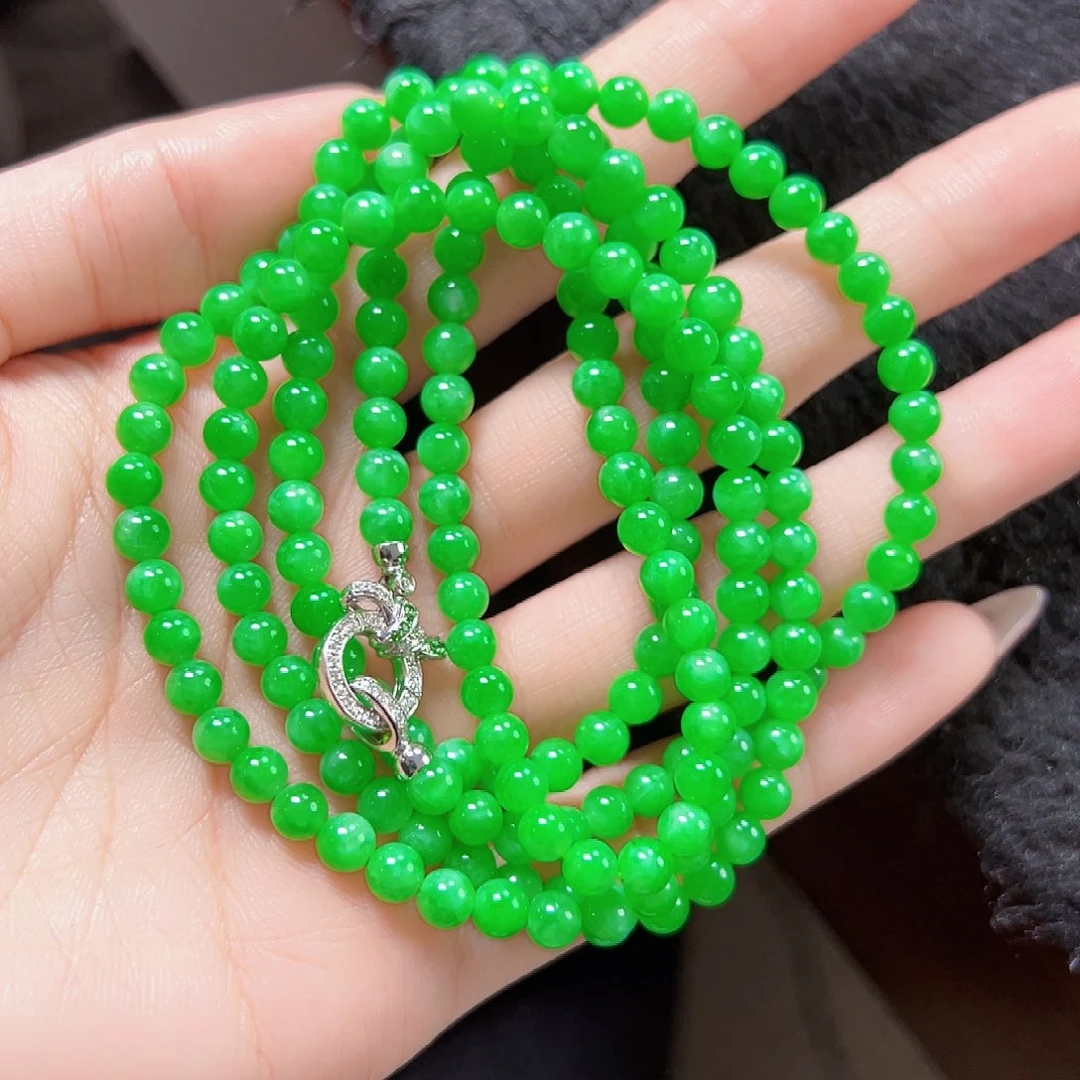 翡翠颈饰18K金镶嵌【清仓福利价】签收后24小时鉴赏期