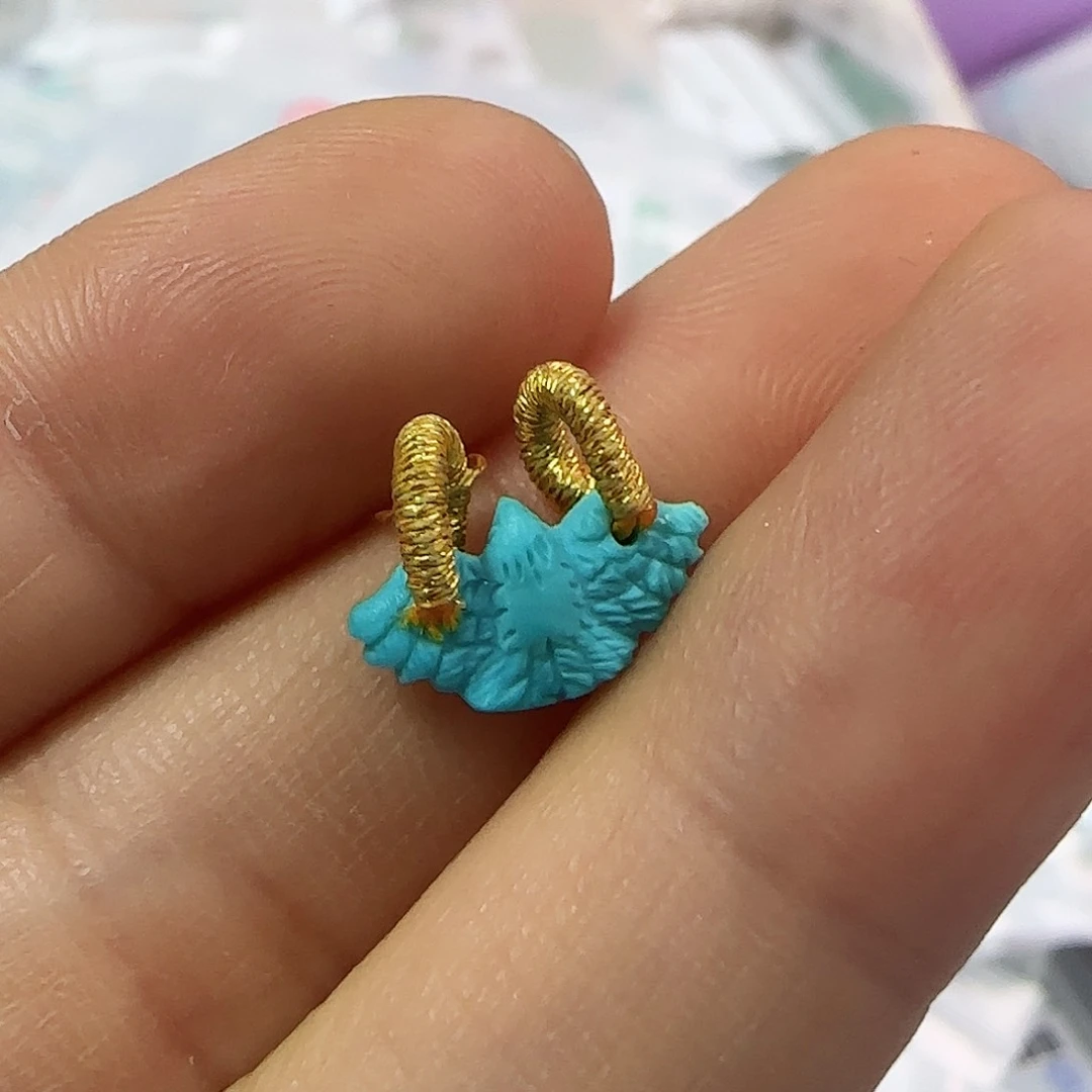 绿松石珠宝半成品未镶嵌