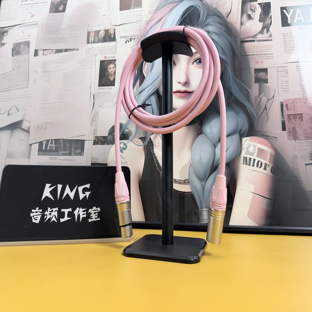 蝰蛇S6卡农线无氧铜高端卡农线