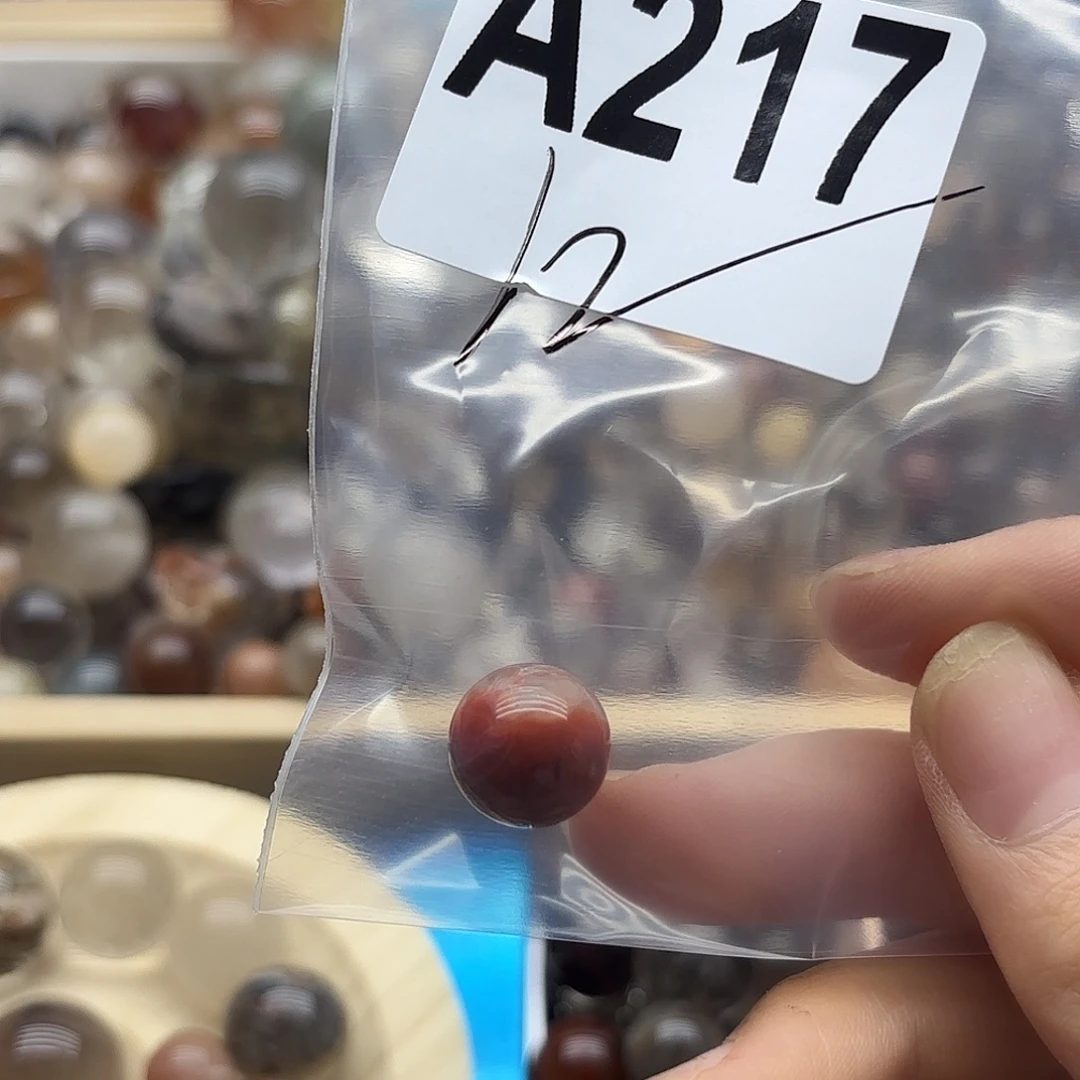 小***鹅珠宝半成品紫晶未镶嵌217