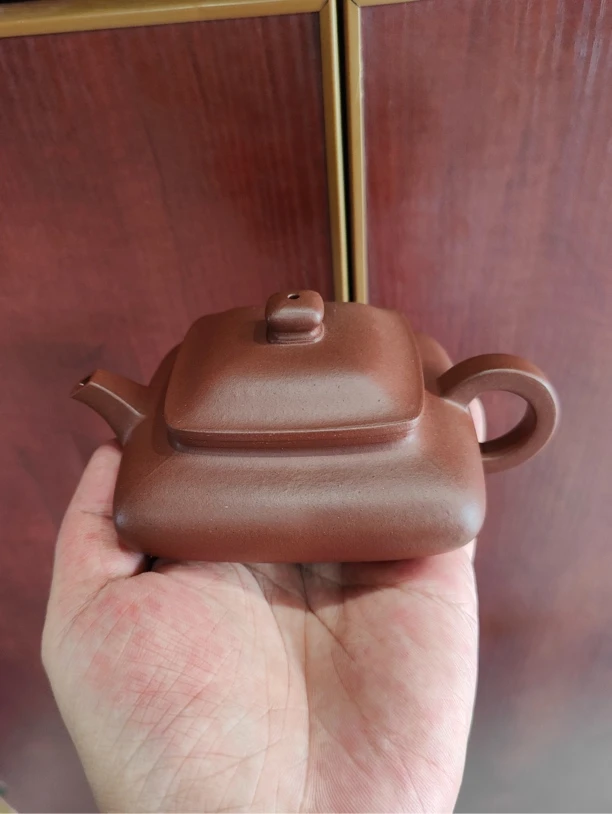 寒灰老人茶宝（四方虚扁）底槽清容量160毫升