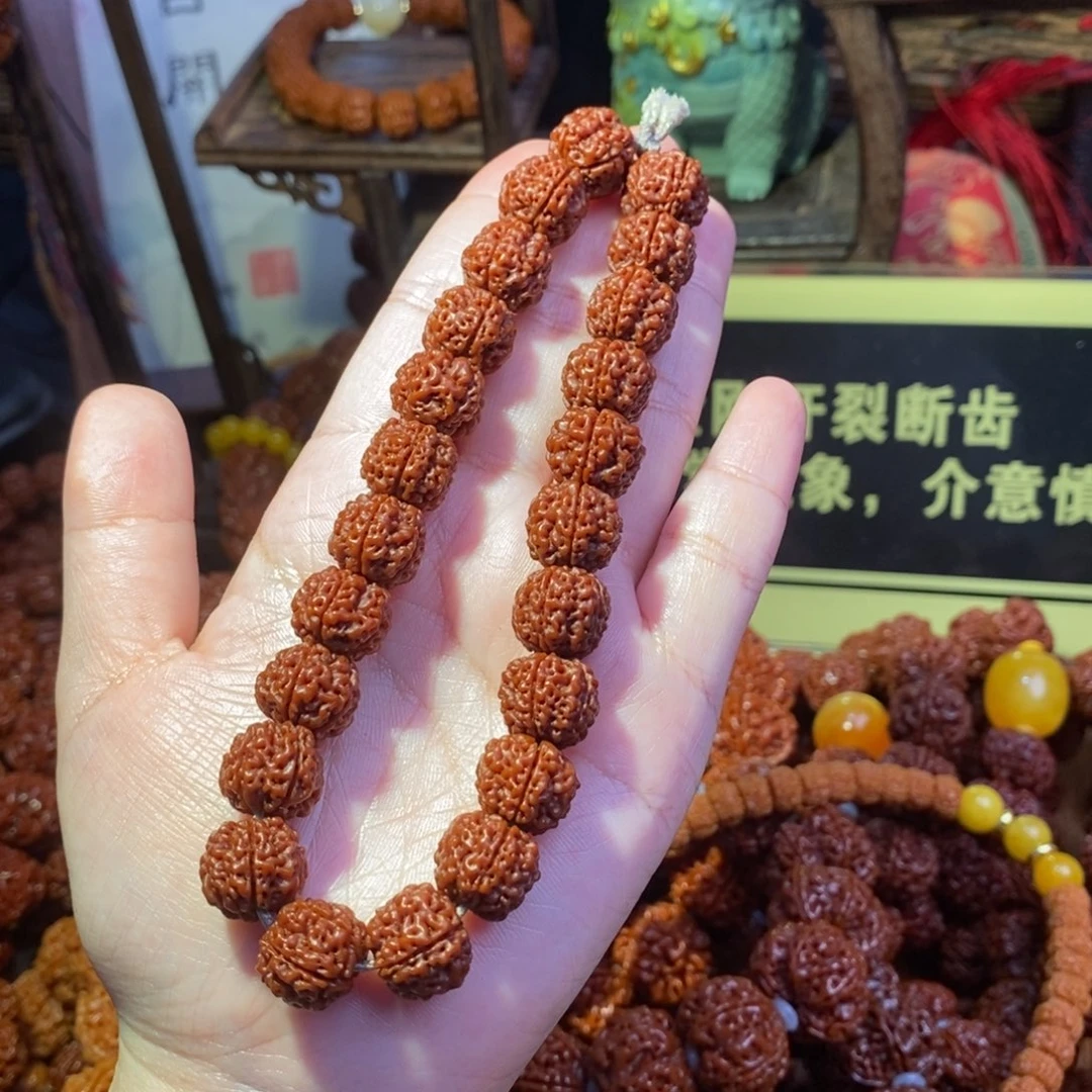 金刚菩提手串13/手持素老蜂王