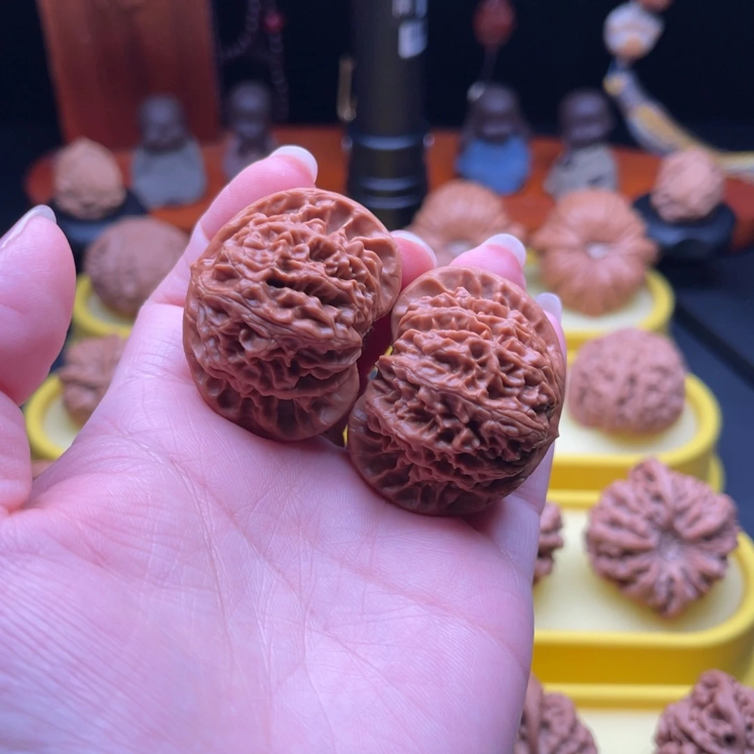 文玩核桃把件41宫灯