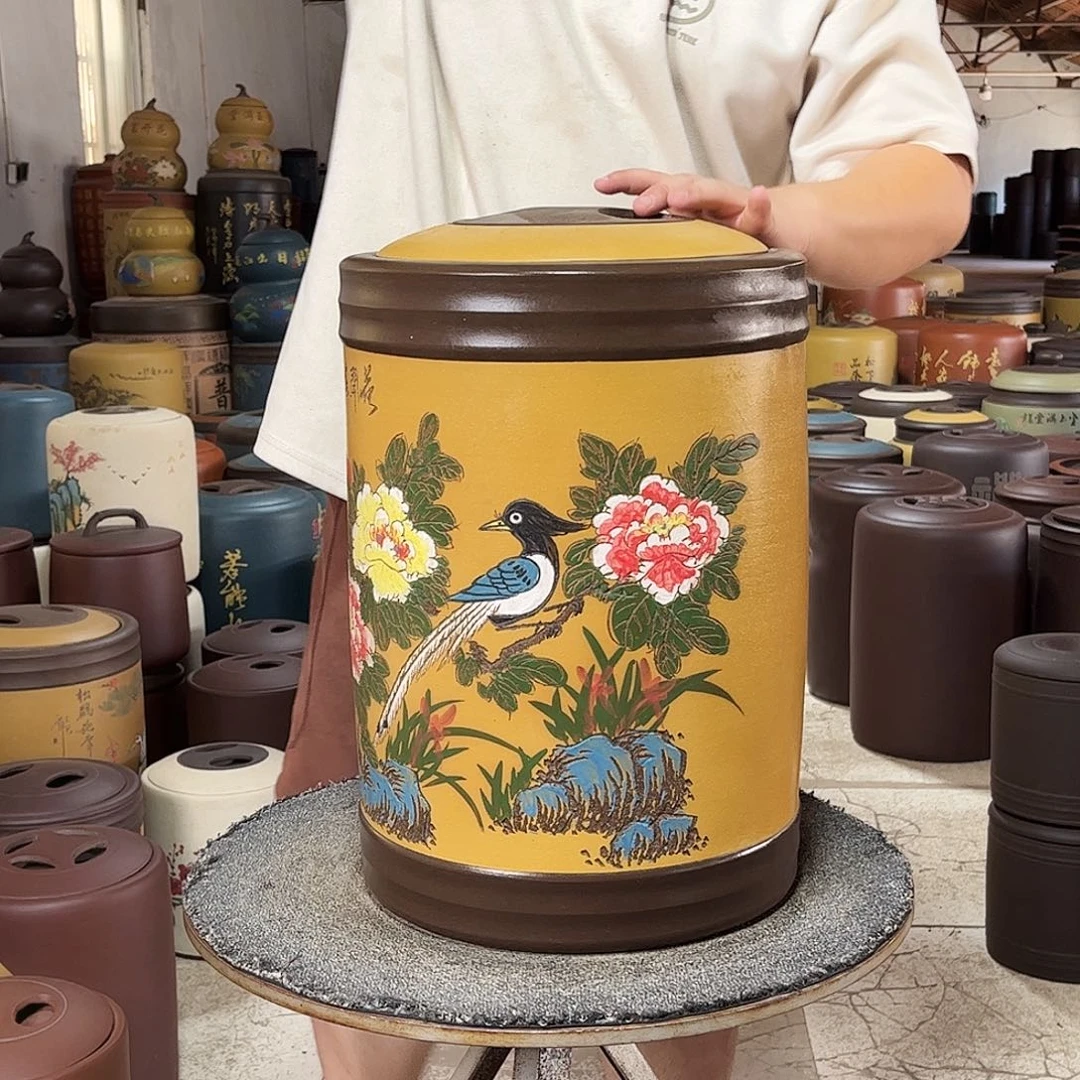紫砂茶叶罐茶叶罐