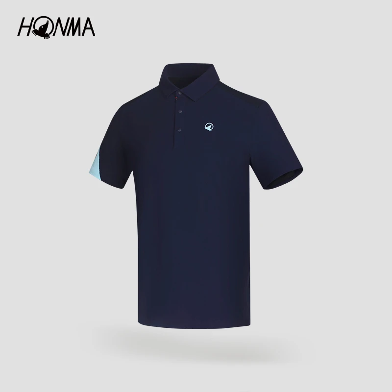 【专业高尔夫】HONMA男士短袖POLO衫舒适运动亲肤弹力HMLC707R804