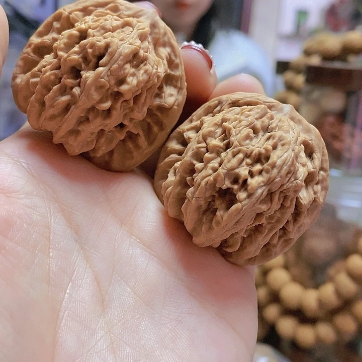 【闪购商品】文玩核桃把件41.5霞云岭