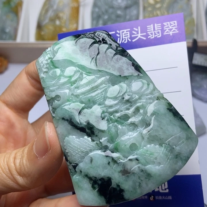 颈饰未镶嵌翡翠翡翠
