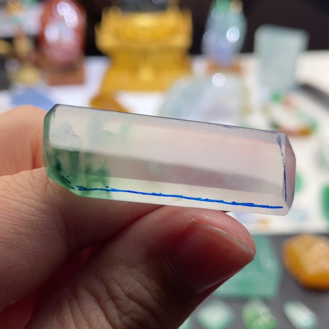 定制翡翠未镶嵌包工
