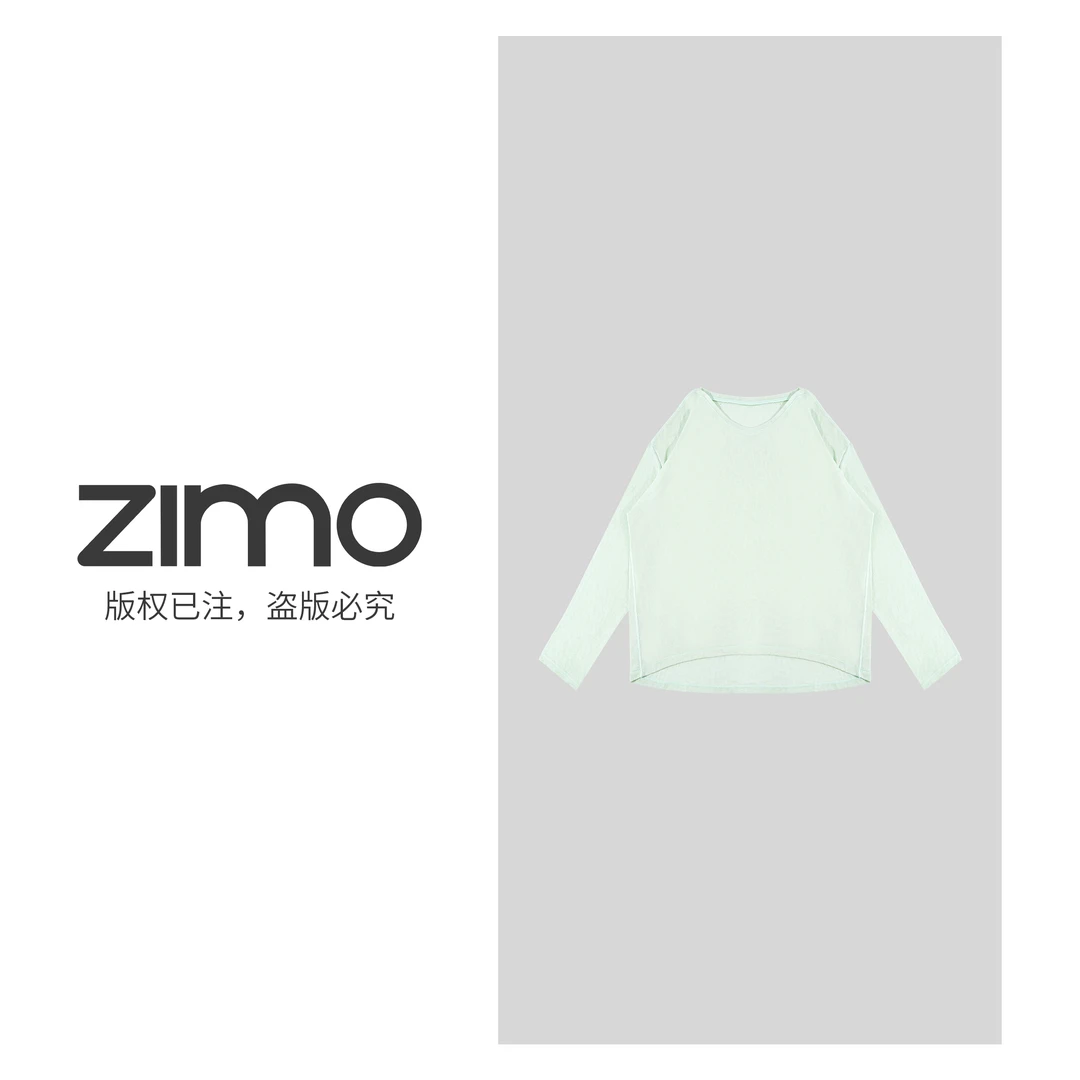 女士长袖清凉薄荷625-zimo-瑜伽健身瑜伽服健身服YFCX625